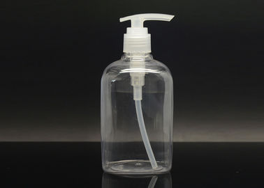 Custom Body Lotion Containers clear plastic pump bottles with Silk printing
