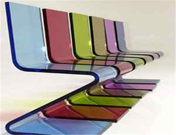 6mm / 8mm colored Lucite PMMA Acrylic Sheet , Indoor decoration board