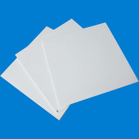 Skived PTFE Teflon Sheet / Soft Pure White Polytetrafluoroethylene Sheet For Pump 50mm Thickness