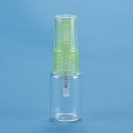 30ml Round Clear Plastic Juice Bottles 20 / 410 Fine Mist Sprayer Pump